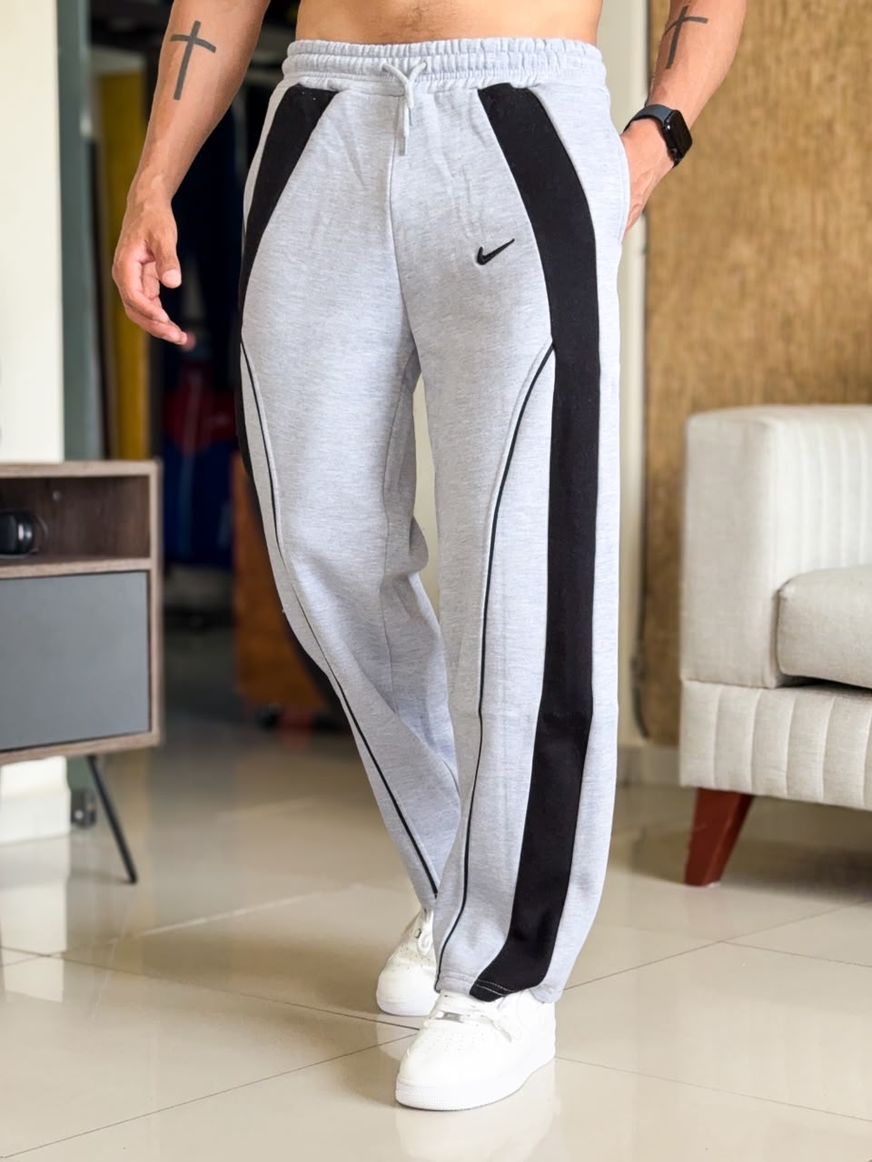 Buso Pachuco Baggy premium NIKE RETRO color plomo