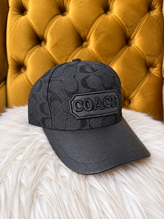 Gorra COACH cobertura premium negra