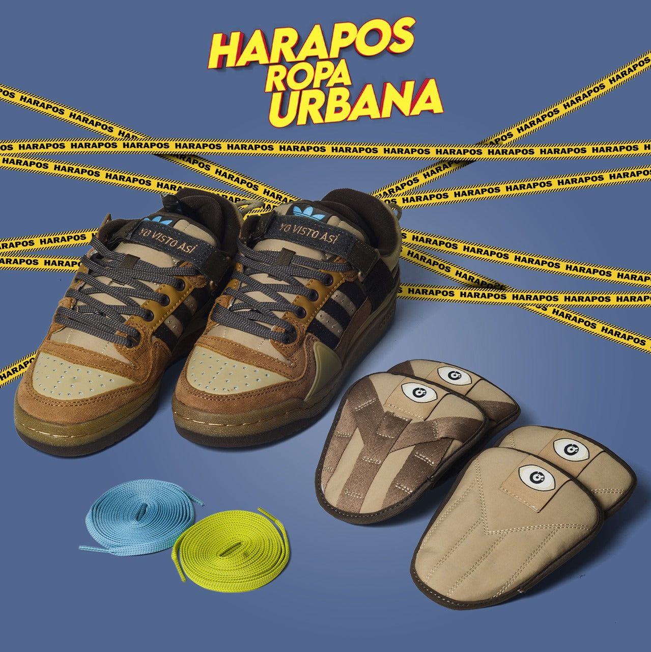 Zapatillas Adidas Forum Bad Bunny Low cafe