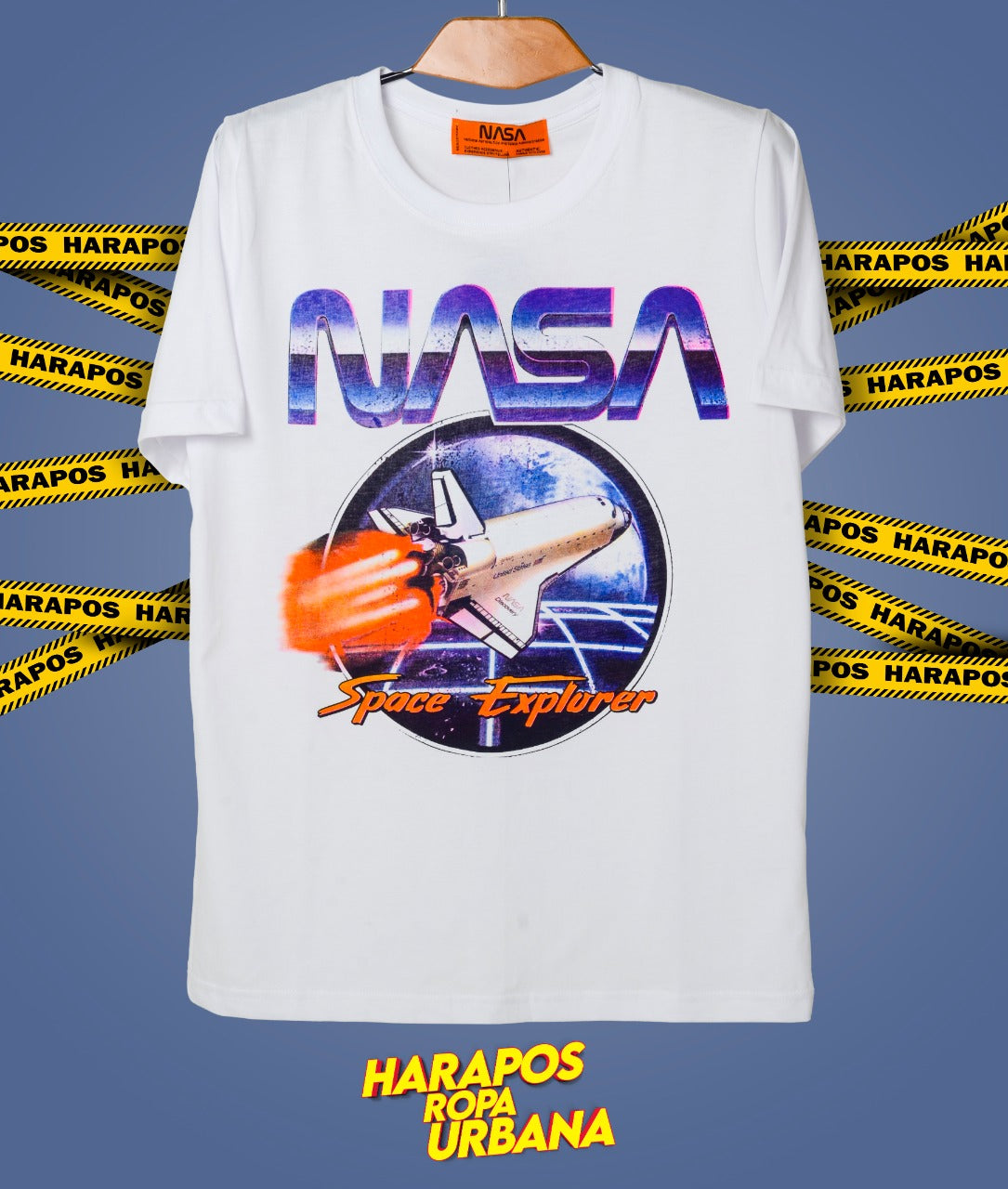 Polera nasa blanca cochete
