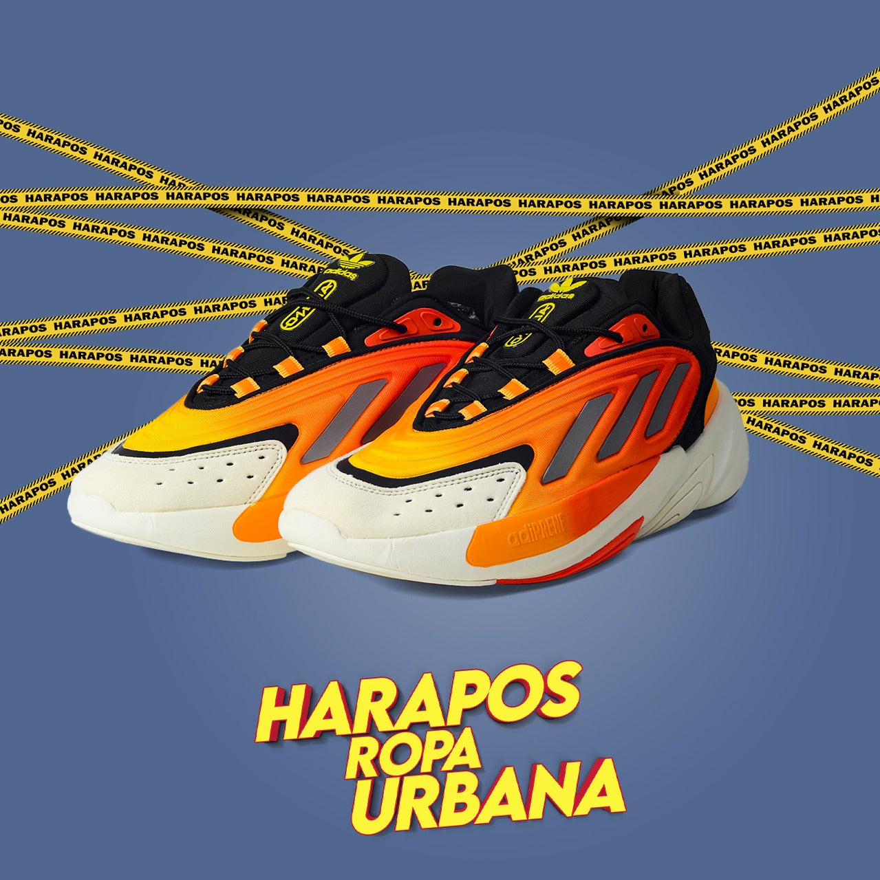 Zapatillas Adidas Ozelia naranja