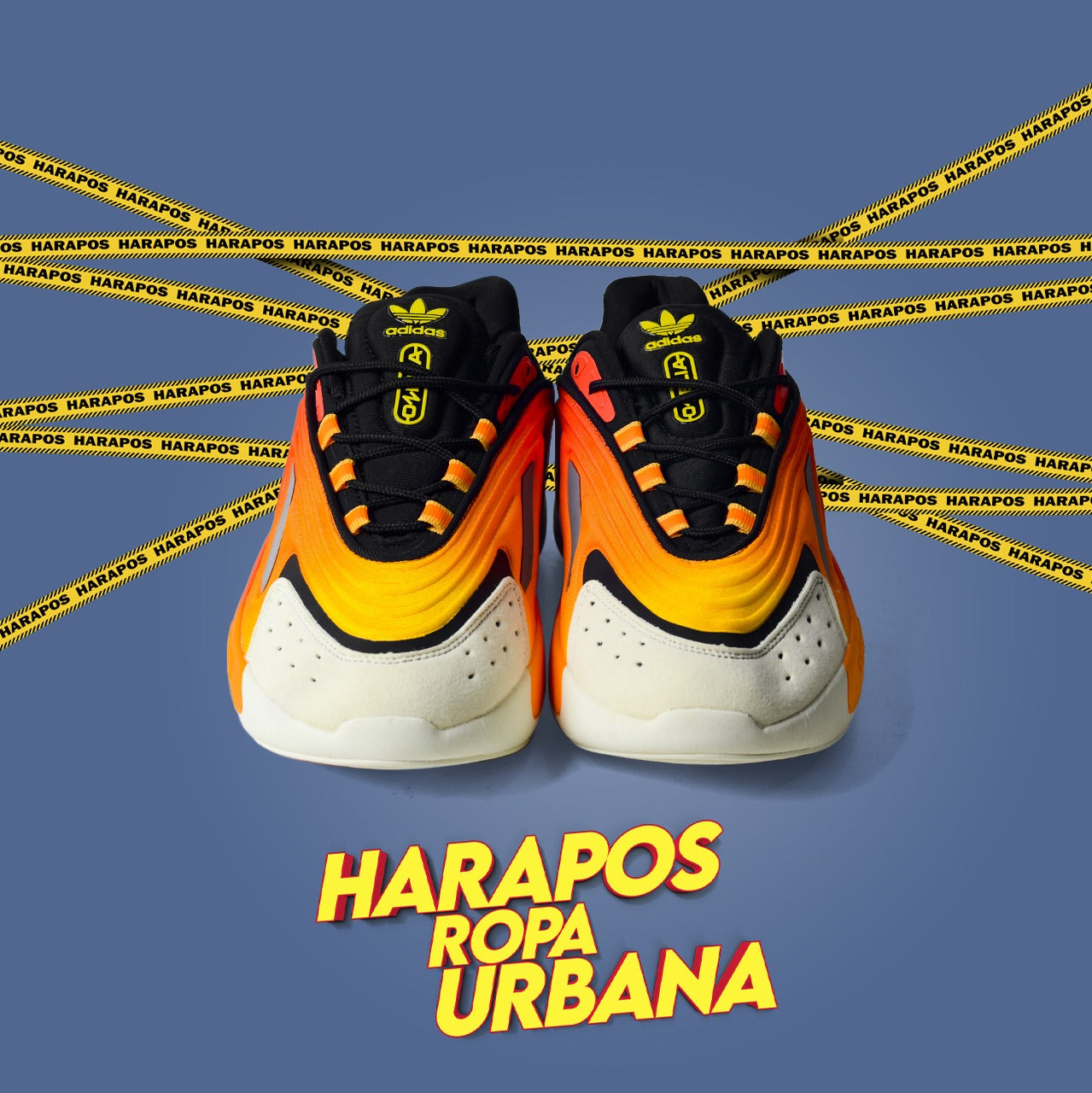 Zapatillas Adidas Ozelia naranja