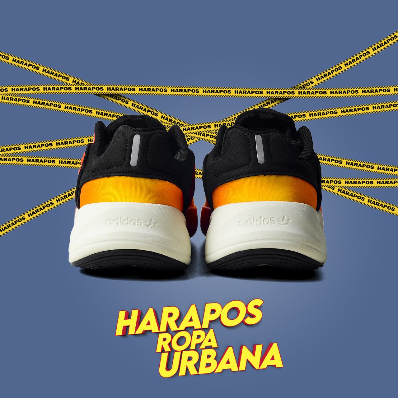 Zapatillas Adidas Ozelia naranja