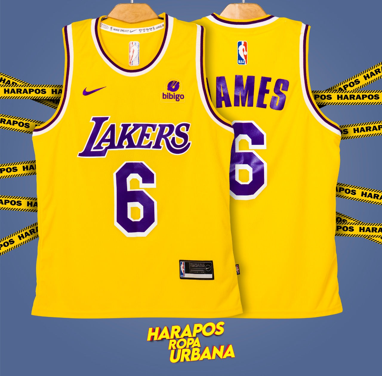 Solera Lakers Amarilla James 6
