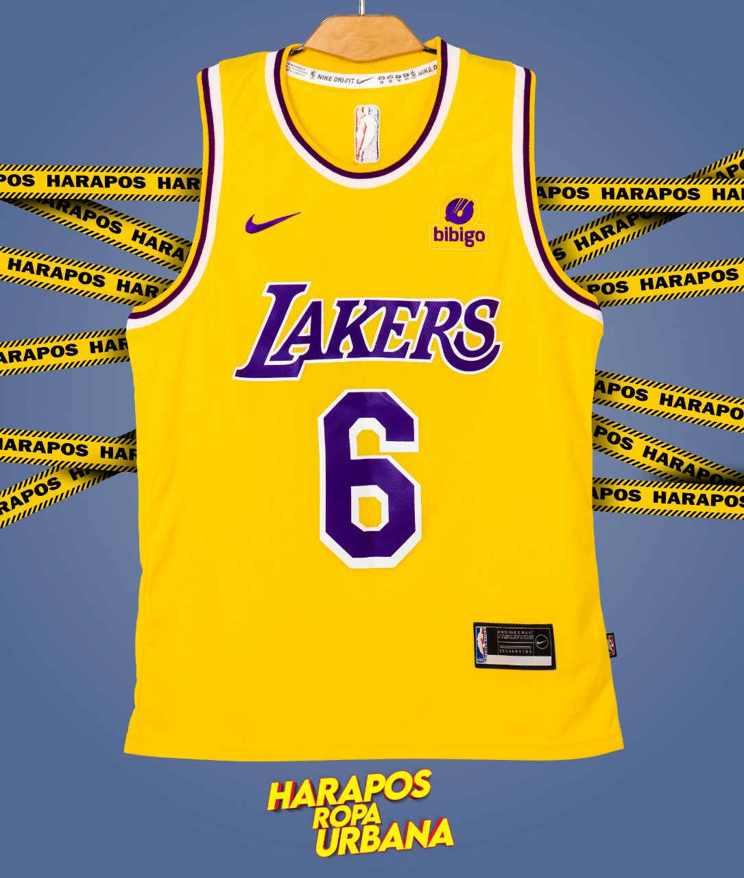 Solera Lakers Amarilla James 6