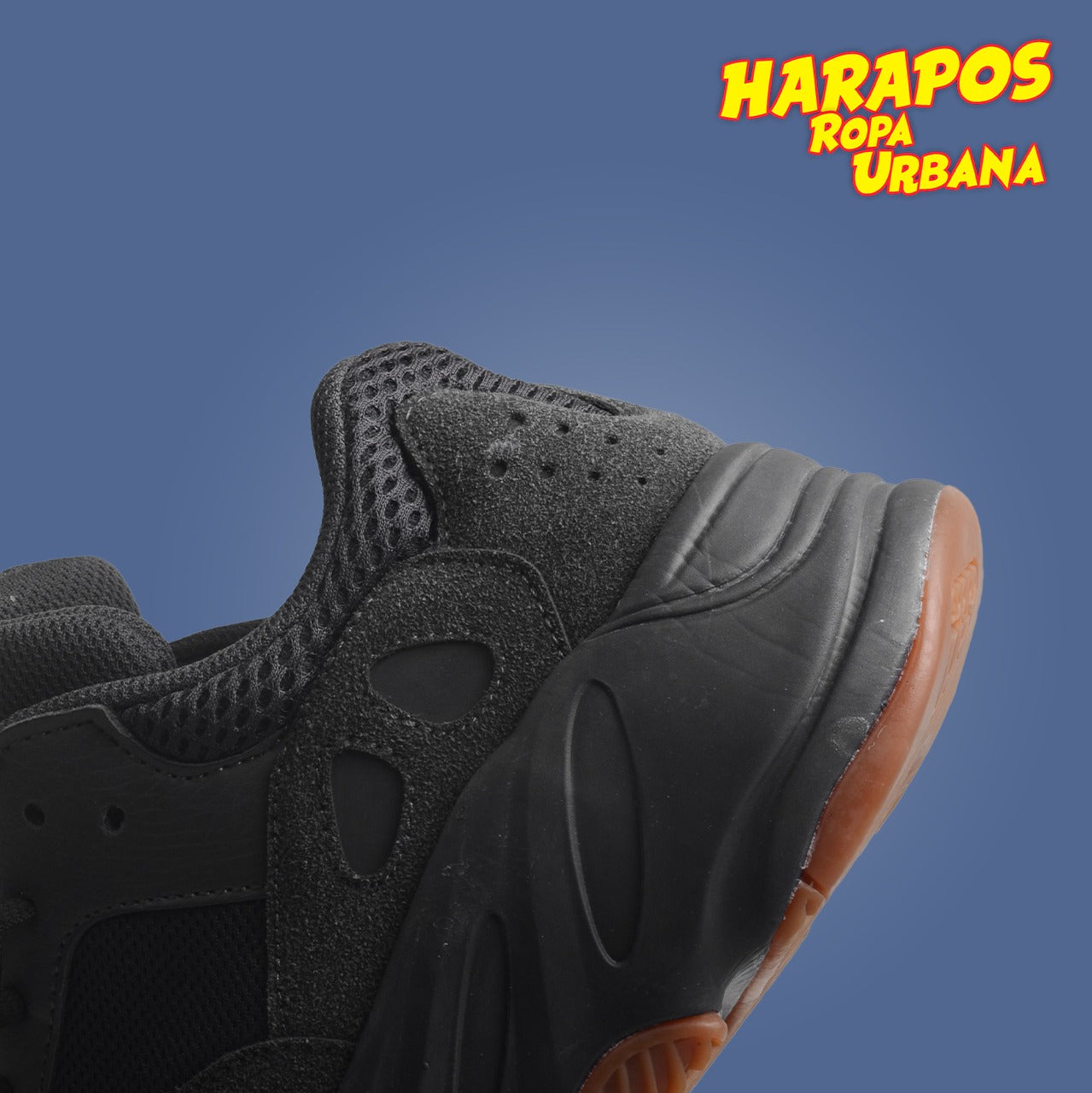 Zapatillas Adidas Yeezy 700 plomo oscuro