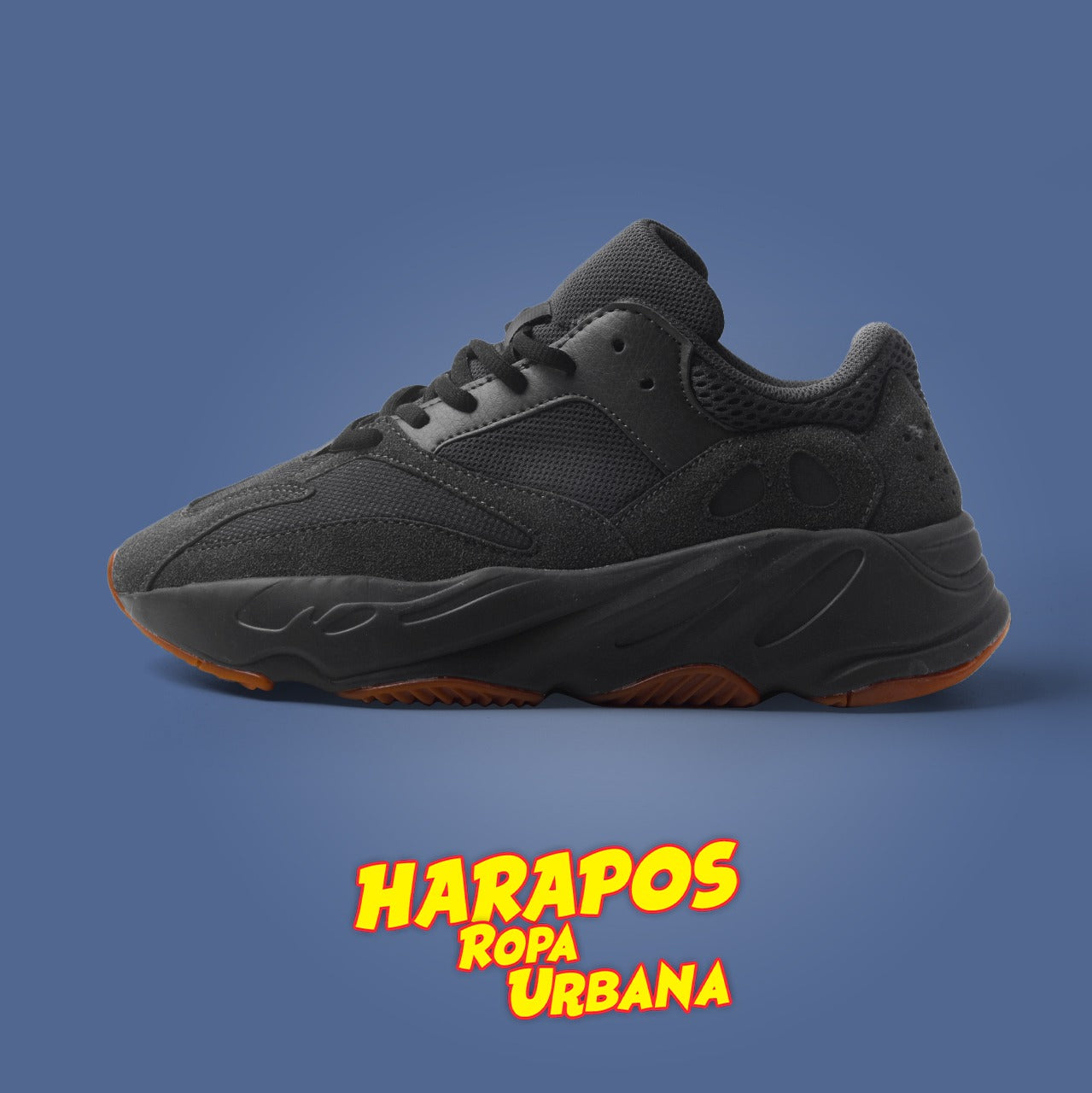 Zapatillas Adidas Yeezy 700 plomo oscuro