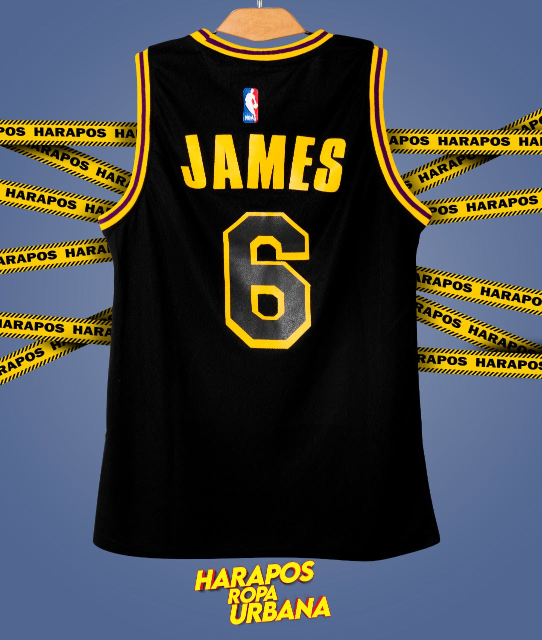 Solera Lakers Negra entera James 6