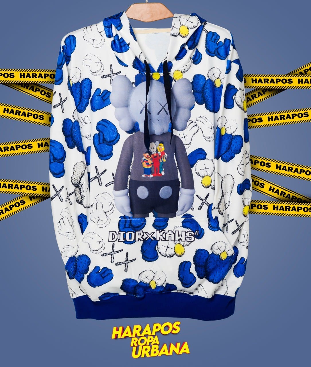 Canguro Dior Kaws blanco