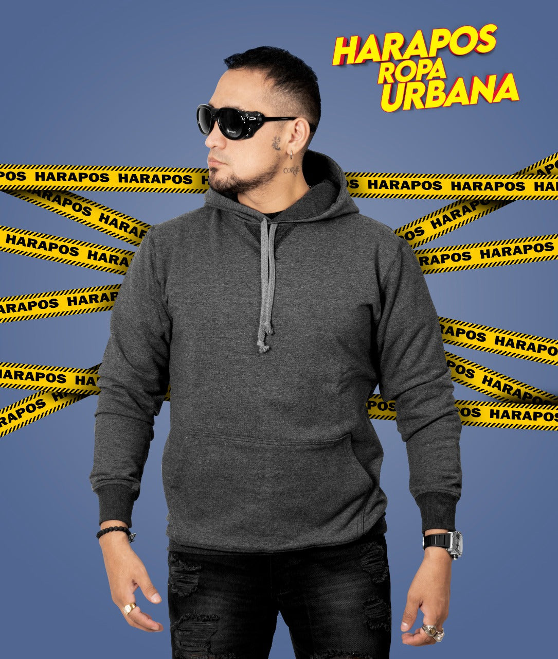 Canguro basico plomo oscuro