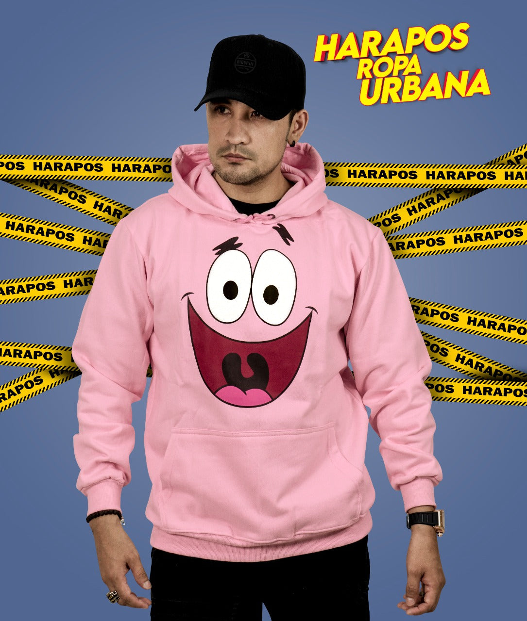 Canguro patricio rosado