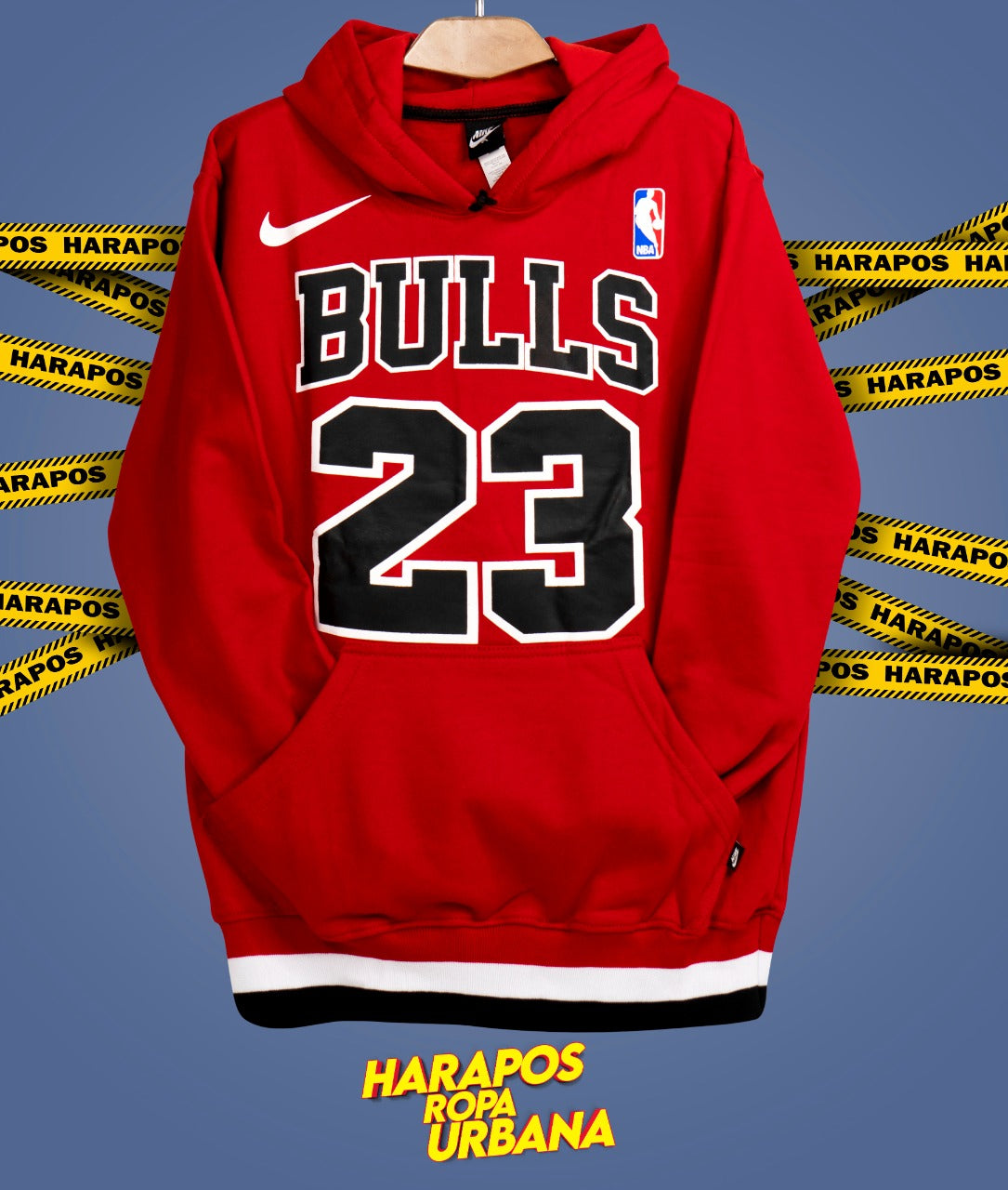 Canguro chicago bulls rojo franja abajo