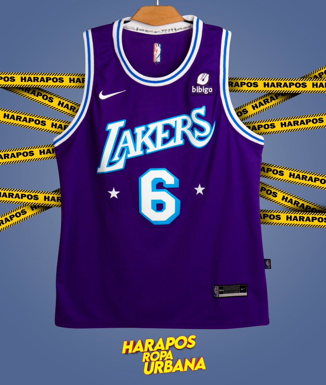 Solera lakers lila 6 con estrellas