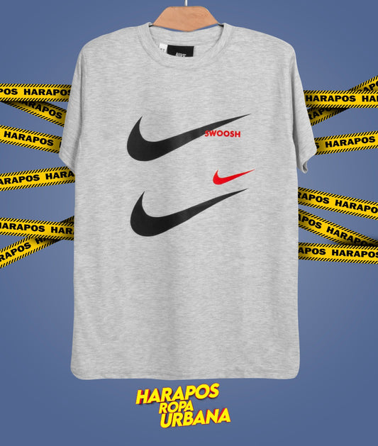 Polera nike ploma doble swoosh