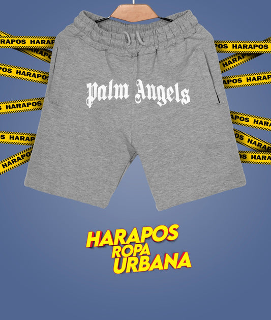 Short Palm Angels plomo basico