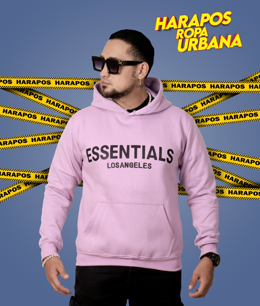 Canguro essentials basico morado