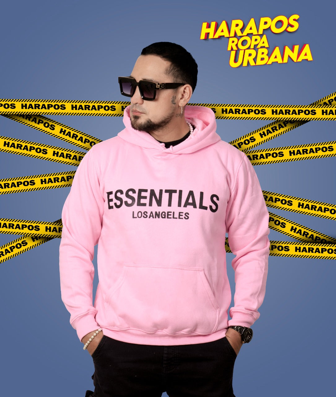 Canguro essentials basico rosado