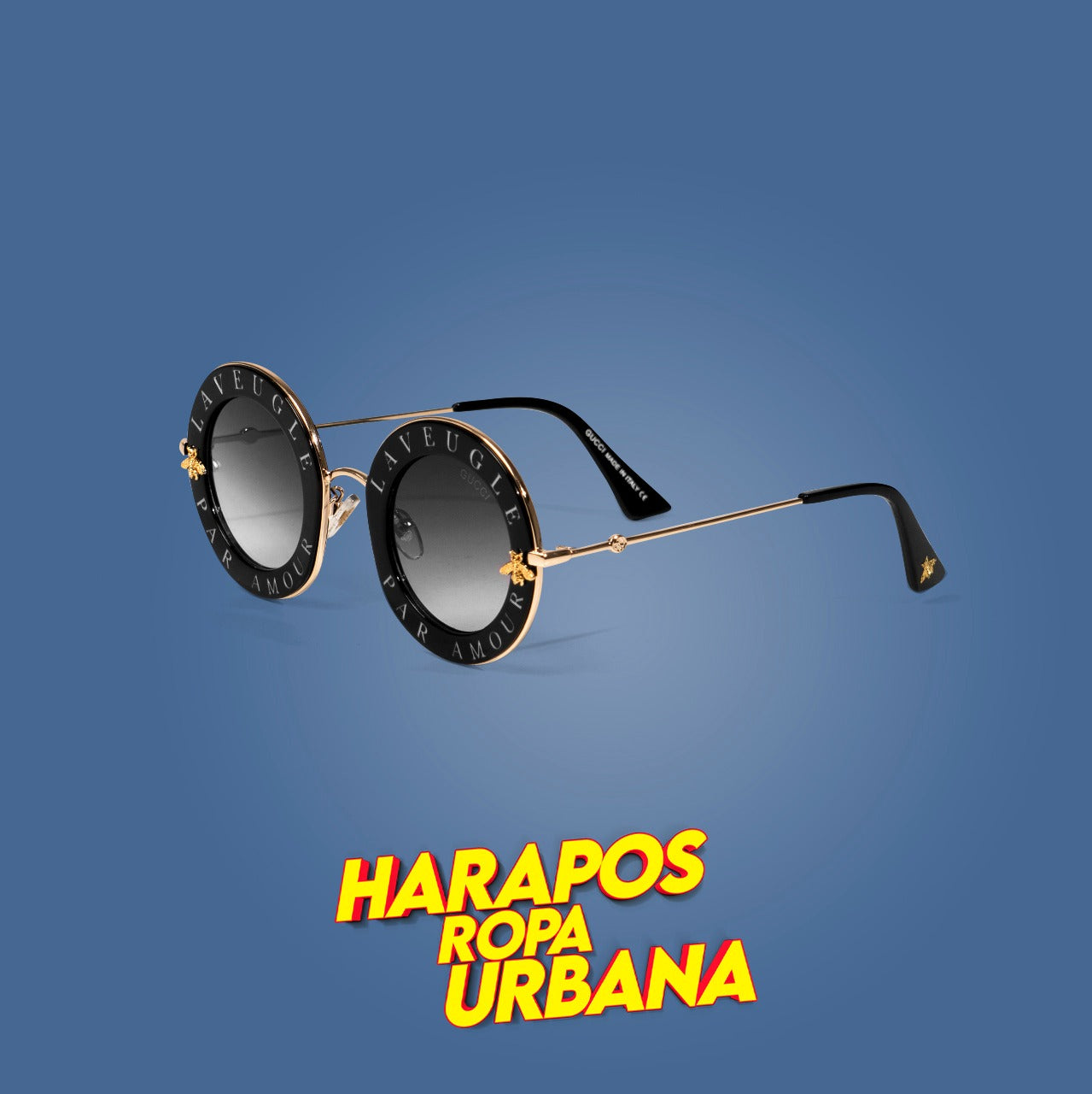 Gafas gucci laveugle par amour negra difuminada