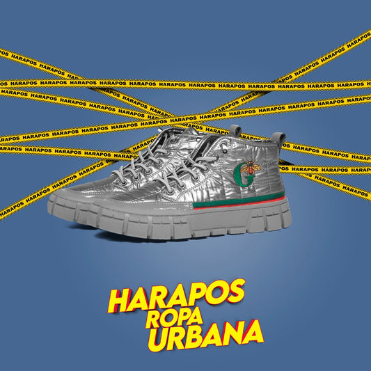 Zapatilla gucci premium botines plomos reflectivos