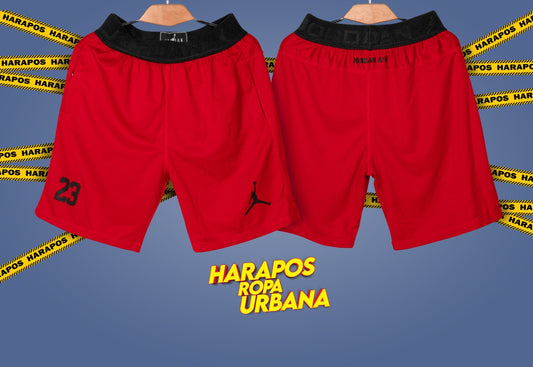Short jordan air rojo