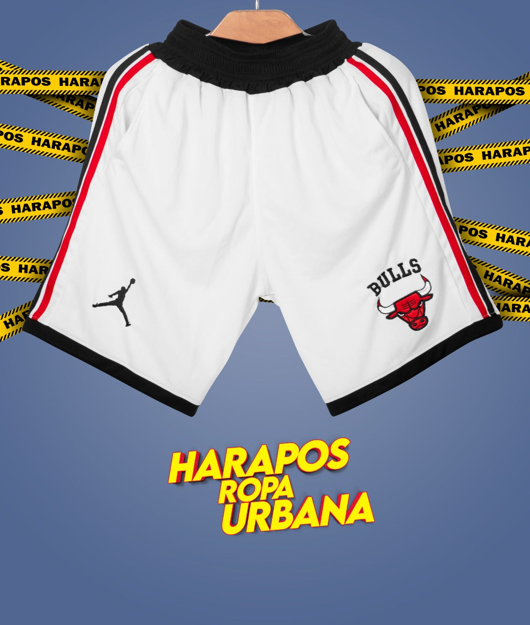 Short chicago bulls blanco
